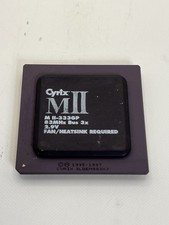 Vintage Cyrix MII-333GP M II 333GP Socket 7 CPU Processor Untested Retro PC picture