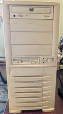 Vintage Computer Intel Board - No Hard Drive. picture