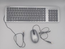 Sony Vaio Silver USB Keyboard VGP-UKB3US and Matching USB Mouse VGP-UMS30 picture