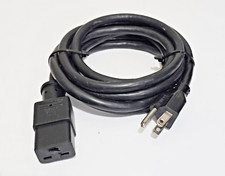 AC Power Cord EXITO EXP-033 15Amp 125V 1785W 14AWG Type SJT 8Ft 3-Prong Black  picture