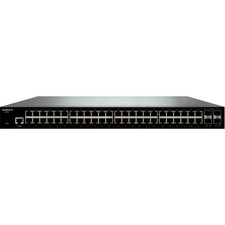 Black Box - LGB5052A-R3 - Black Box GB Ethernet Managed Switch - 48 RJ45, 4 picture