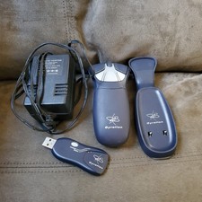 Gyration GC15M Air Mouse Go Plus w/ Cradle Transceiver AC Adapter  TESTED picture