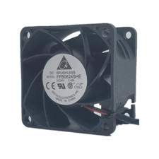 1PCS NEW FFB0624SHE 6038 24V 0.40A 6CM Inverter Fan 2-wire Fast delivery picture