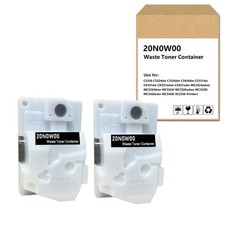 20N0W00 Waste Toner Box Compatible for Lexmark Xerox (2 Pack) picture