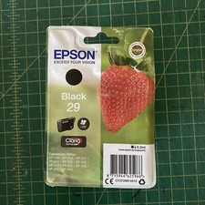 authentic Epson 29 Black ink cartridge EXPIRED 01/2020 NEW sealed unused AS-IS picture