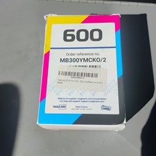 Genuine New Magicard MB250YMCKOK/2 600 Full Color Dye Film Ribbon Cleaning Spool picture