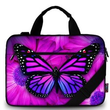 14.5 15 15.6 Inches Canvas Laptop Shoulder Bag Case,Messenger Bag Sleeve Pouc... picture