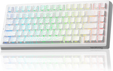 Teclado mecanico inalambrico para juegos con interruptores magneticos rapidos picture