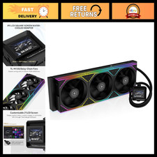 360mm AIO Liquid CPU Cooler with ARGB Lighting & 2