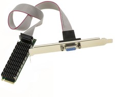 KALEA-INFORMATIQUE 2D VGA DB15 Graphics Card M2 M-Key Aspeed AST2400 1920x1080 picture