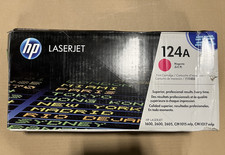 HP 124A Toner Cartridge - Magenta (Q6003A), OEM - Open/Worn Box picture