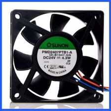 SUNON PMD2407PTB1-A 7025 DC24V 4.3W 7CM 3-Wire Inverter Cooling Fan picture