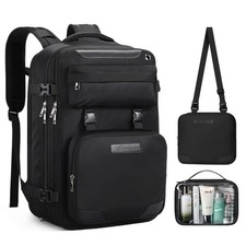 Maelstrom Travel Backpack for C.17.3 inch-Standard, Black With Toiletry Bag  picture