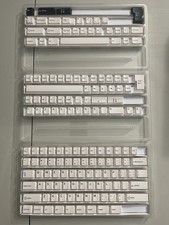 Drop DCX Black-on-White Keycap Set - Base Kit picture