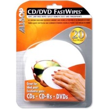 Allsop CD and DVD FastWipes, lint-free wipes for cleaning DVD, CD, PS1, PS2, XBO picture