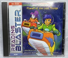VTG Oddware Reading Blaster Mission 2 Planet of the Lost Things PC Mac CD-ROM picture