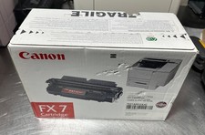 Genuine Canon Monochrome Laser Printer Toner Cartridge Black FX7 Class 700 GS picture