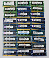 Lot of 24 (96GB) Various Brands 4GB 2Rx8 PC3-10600S & 12800S DDR3 SODIMM Laptop picture