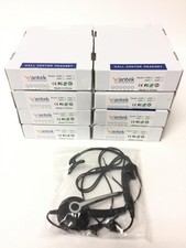8x NEW WANTEK Wired Earphone Headset X003wdlb4h w/3.5MM Audio Cable,  picture