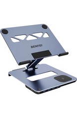 BENFEI - Laptop Stand w/ USB C 6in1 Docking Station, 15W Wireless Charging picture