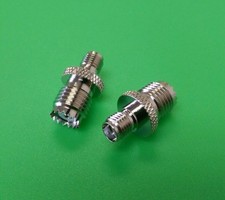 (1 PC) SMA Female to Mini-UHF Female Adapter - USA Seller picture