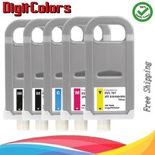 A 5 color set of PFI-707 Ink Cartridge For Canon IPF830 IPF840 IPF850 PFI707 picture