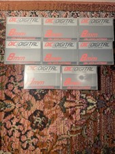 LOT OF 8 New DIC Digital 8mm Data Cartridge Tapes Blank Digital Grade Sealed picture