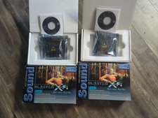 2x PCI EXPRESS Creative Sound Blaster X-Fi Xtreme Audio SB1040EF 7.1 VINTAGE picture