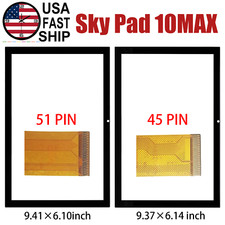 NEW Digitizer Touch Screen Glass Panel For Sky Devices Pad 10MAX - 51PIN / 45PIN picture