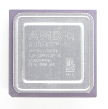 Socket 7 CPU - AMD K6-2 266MHz - AMD-K6-2/266AFR - TESTED - NO TARIFF  picture