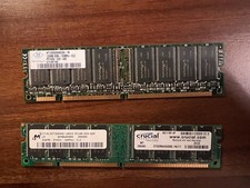 Nanya 128MB NT128S64V88C0G + Crucial 256MB Laptop RAM Bundle CT16LSDT3264AG picture