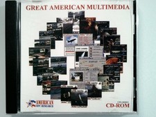 Vintage 1995 Great American Multimedia CD-ROM Windows 3.1 PC Educational picture