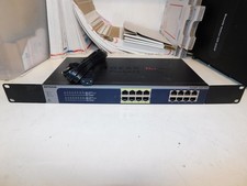 NETGEAR JGS516PE PROSAFE PLUS 16 PORT GIGABIT ETHERNET L3 SWITCH 8 PORTS POE MAX picture