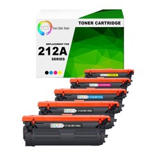 5 Pack TCT Premium 212A BCYM for Compatible HP LaserJet MFP M578c Toner picture
