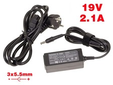 Laptop Power Supply 19V 2.1A Connector 3x5.5mm - Compatible With Samsung picture
