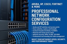 Aruba, HP, Cisco, Fortinet & More | Professional Network Configuration Services picture