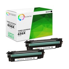 2PK TCT Premium 656X For HP CF460X Black Hi-Yield LaseJet M652 M653 Compatible picture