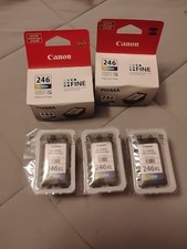 Canon Genuine PIXMA (2)246/(3)246xl Color Ink Cartridge Fine CL-246 Brand New  picture