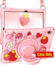 Soft Silicone Case with Shoulder Strap & Rotating Stand for Samsung Tab S10 FE picture