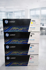 HP 410X High Yield Toner Set - CF410X CF411X CF412X CF413X - 4 Color Pack picture