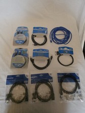 Lot of 9 Dynex Cat5e Cat6 Ethernet Network & Ultra HDMI Cables 3ft 6ft 7ft picture