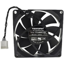 1pc FOXCONN PVA080E12R 12V 0.50A 4pin 80*80*15mm Server Square Cooling Fan picture