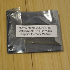 NOS Micron MT2LG25664HG-83 2MB 144 Pin 100MHz SGRAM Video Memory picture