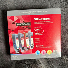 Office Depot Inkjet Multipack for Canon CLI-8 CMYK picture