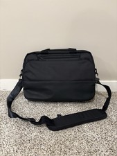 Dell Laptop Bag 15.6” Briefcase Messenger Black Shoulder Strap Business Case picture
