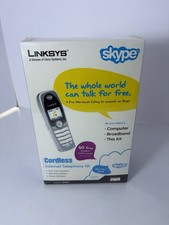 Linksys CIT200 Cordless Internet Telephony Kit Skype Phone Vintage NIB Sealed picture