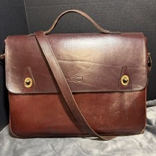Vintage, Italian Made, leather briefcase by El Campero  picture