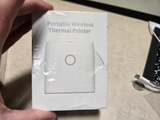 Jadens Portable Wireless Thermal Label Printer JD-21 White Sealed picture
