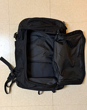 tomtoc T66M1D1 Black Nylon Padded Laptop Backpack 15 in Solid Zipper Closure picture