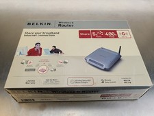 Belkin Wireless G Router P57612-B ver.4002 New Factory Sealed picture